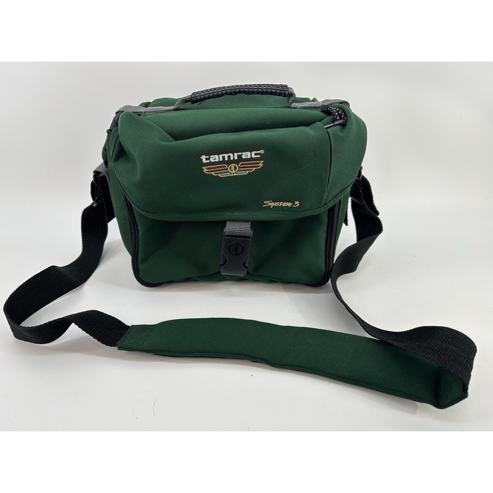 Tamrac System 3 Camera Bag Green, DSLR, Padded Canvas 11"x8"x8"